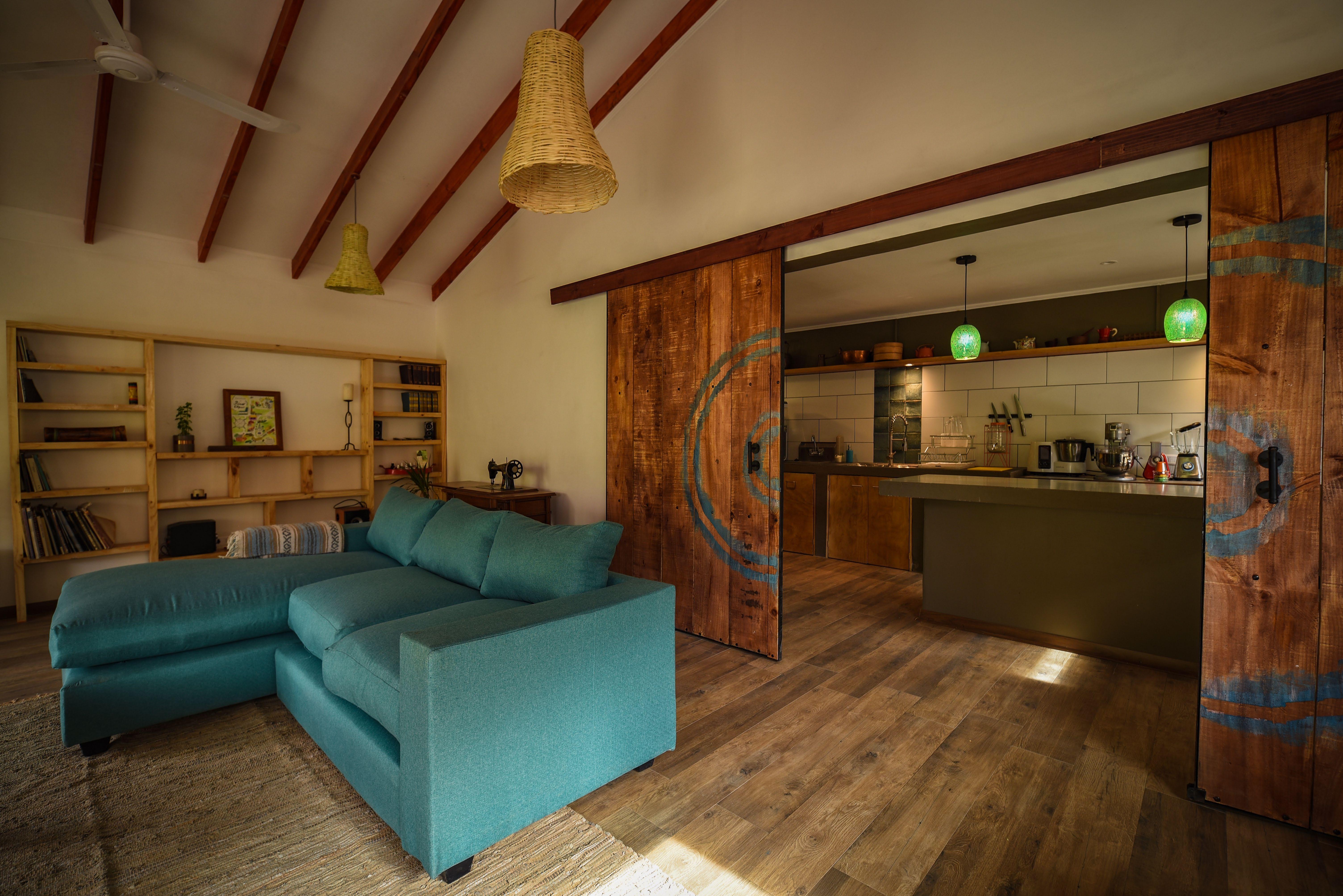 Terraza mirador para observación de estrellas en UMA Elqui, Valle de Elqui