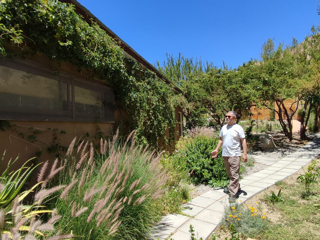 Jardines y áreas verdes de UMA Elqui, perfectos para el descanso y la desconexión