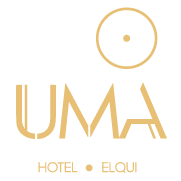 Logo UMA Elqui, hotel boutique en Pisco Elqui
